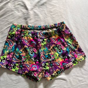 Colorful swim shorts